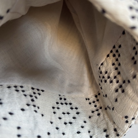 *Host Pick* Zara jacket cream with black stitched pattern size M - Picture 5 of 10